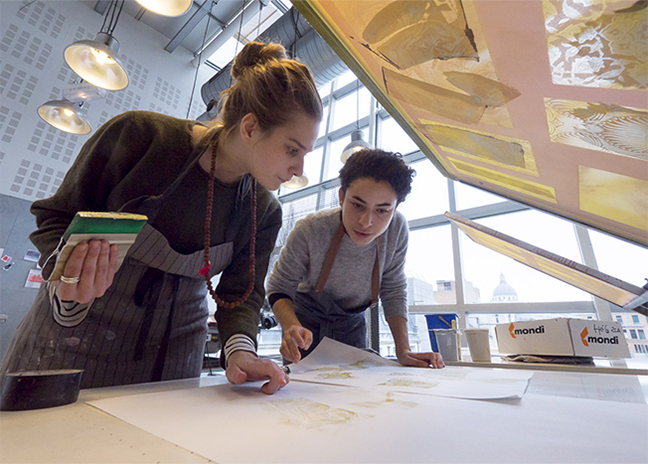 Atelier à l'ENSAD cc Steve Murez / PSL