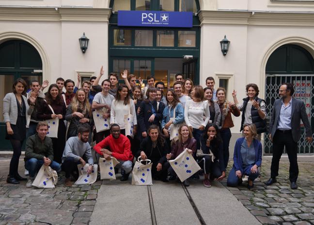 Rentrée 2017 des étudiants PSL Pépite 