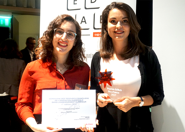 Dania Andreakou et Héloïse de la startup Study & Co