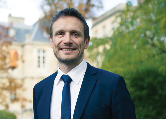 Portrait de Cédric Denis-Remi, Vice-président en charge du développement de l'Université PSL, copyright Thibaud Vaermann 