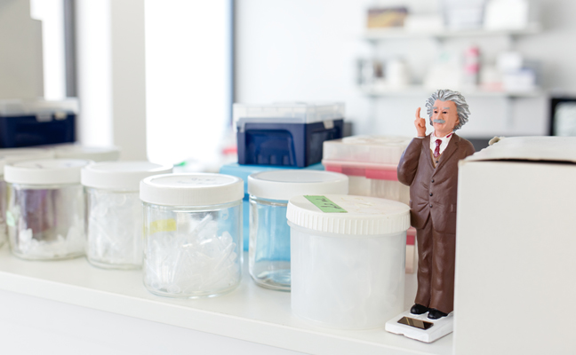 Vue du laboratoire de microfluidique de l'IPGG par Daniel Nicolaevsky