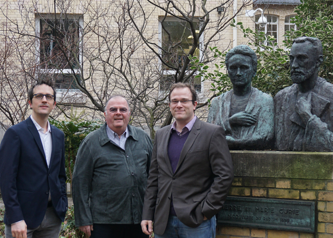 Les 3 associés fondateurs de CryoCapCell ©CryoCapCell