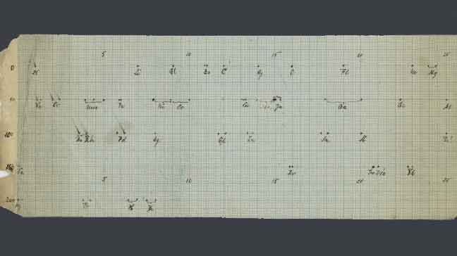 Tentative de classification des elements chimiques par Charles Friedel, collection Friedel Bibliothèque numérique PSL