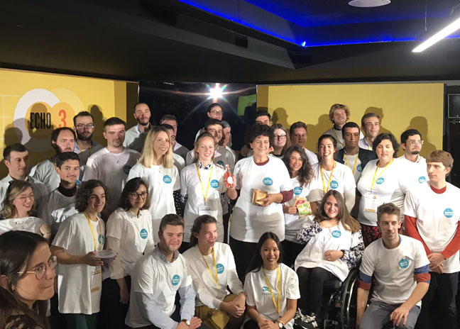 Lise Mailliard et Juliette Sabatier, étudiantes entrepreneuses du programme PSL - Pépite, lauréates du 6e prix PEPITE tremplin national pour leur start-up TinyBird