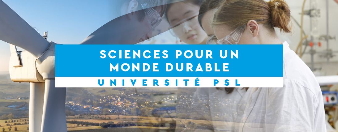 Sciences pour un monde durable