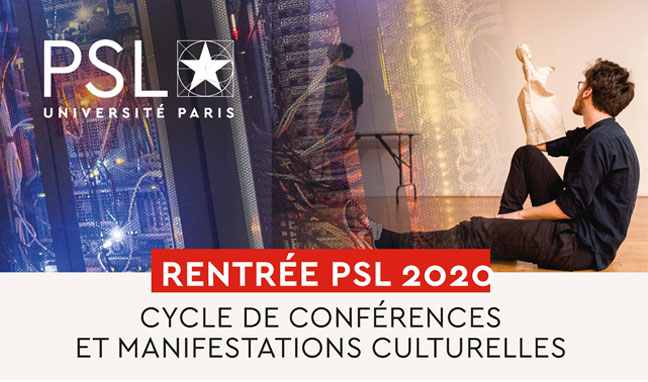 Cycle de conférences de rentrée 2020