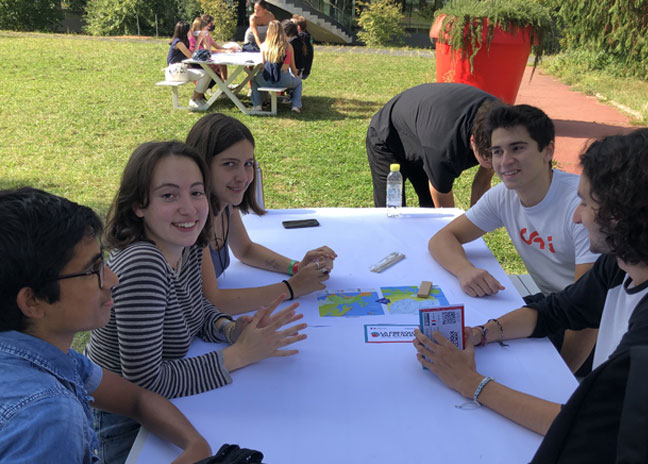 Atelier fresque du climat 25 septembre 2021 Campus Jourdan Université PSL