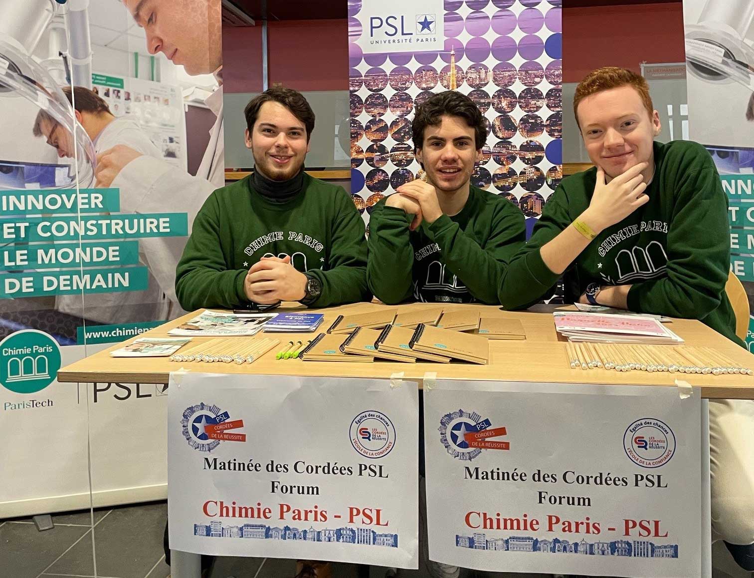 4e matinée des cordées de la réussites de l'Université PSL Janvier 2024