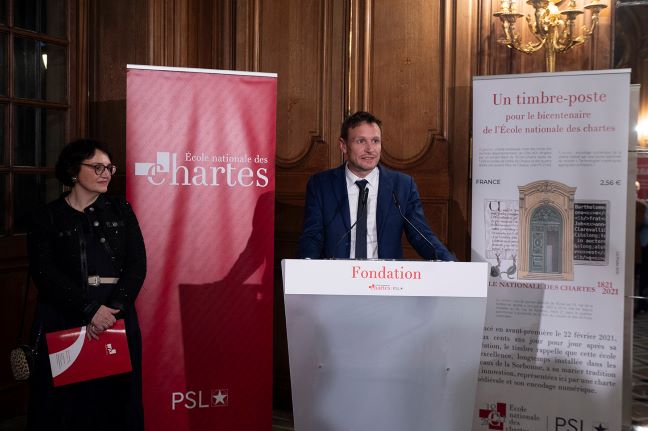 Inauguration de la fondation abritée de l'Ecole nationale des chartes - PSL