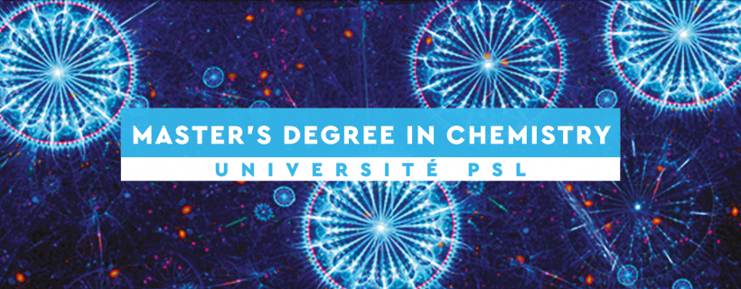 Bannière Master Chimie