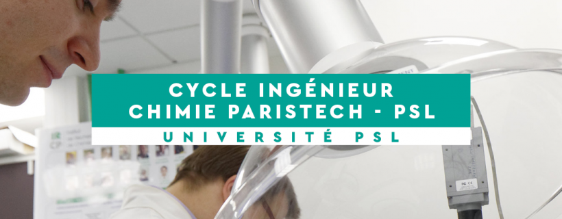 Bannière Cycle ingénieur Chimie