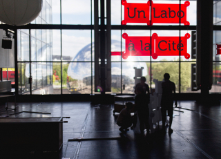 L'équipe EPICS au complet à la Cité des Sciences