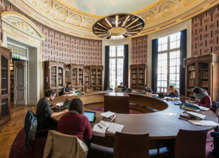 Bibliothèque de l'Ecole nationale des chartes - PSL cc Steve Murez