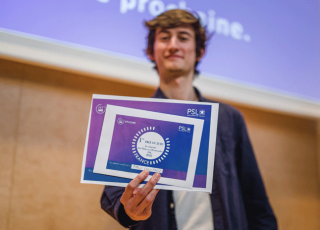 Pablo Chourreu, 1er prix du jury PSL MT180 _ cc Daniel Nicolaevsky Université PSL