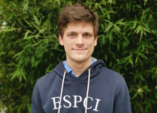 Portrait d'Antoine Andrieux, président de l'association PC Durable, ESPCI Paris - PSL