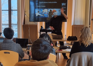 Alexis Paljic (Enseignant Chercheur, Centre de Robotique MINES Paris)  Conférence "La réalité virtuelle dans le monde industriel", Musée de Minéralogie Mines Paris - PSL