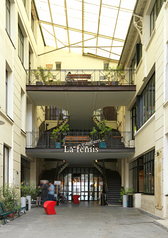 Entrée de la Fémis